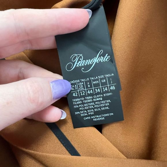 MaxMara Pianoforte A-Line Dress Vintage Inspired 12 - Picture 5 of 9